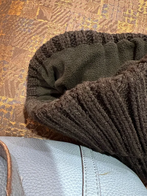 Callaway blk extended season hat. Fleece lined - Image 3