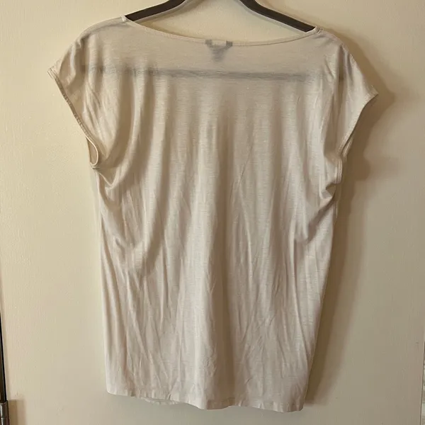 Ann Taylor Cream Blouse - Image 4