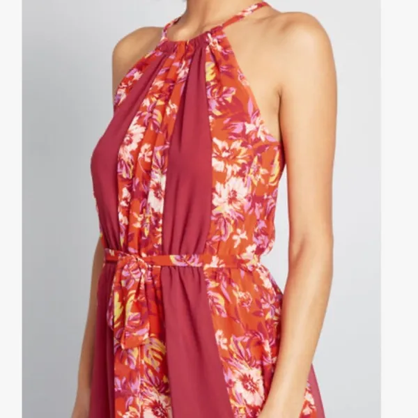 NWT‎ Modcloth illuminate elegance maxi dress sz XS - Image 3