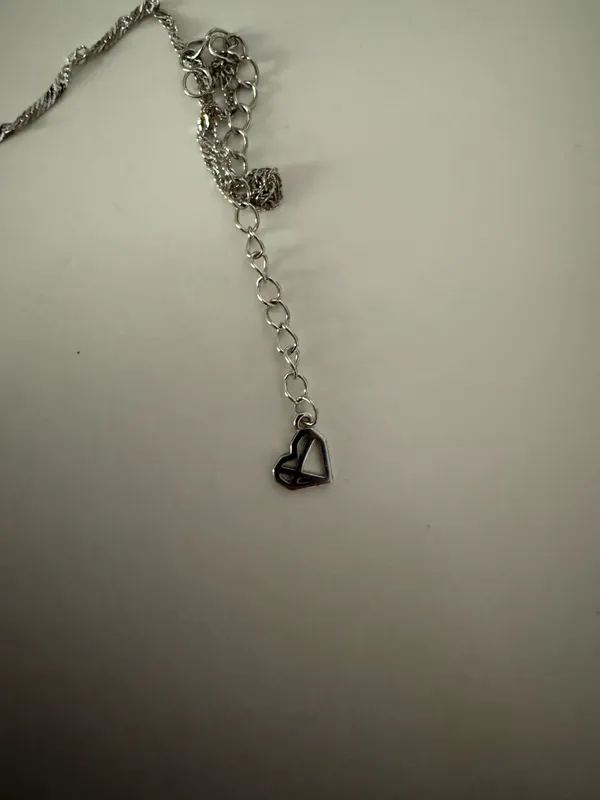 Caitlyn Minimalist Necklace Silver - Image 3