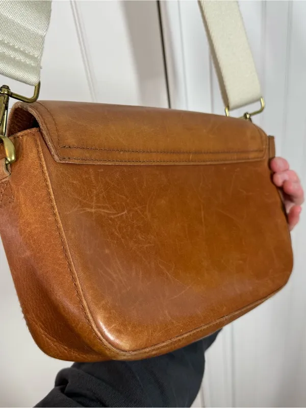 Madewell Transport Flap Shoulder crossbody‎ Bag in English saddle brown - Image 7