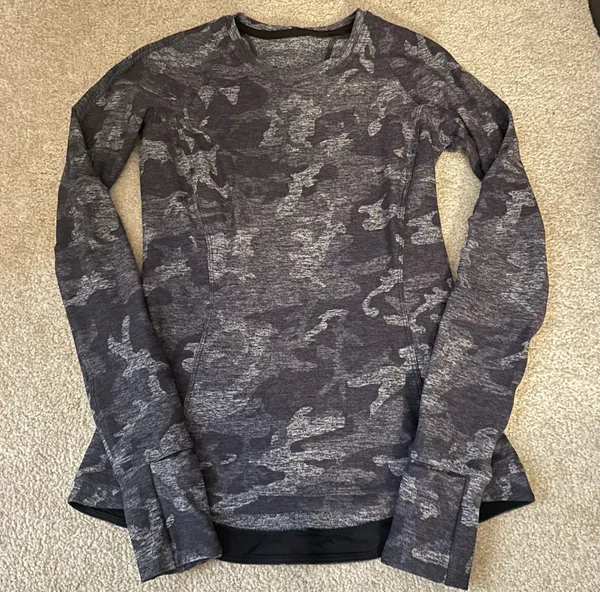 lululemon camo longsleeve - Image 2