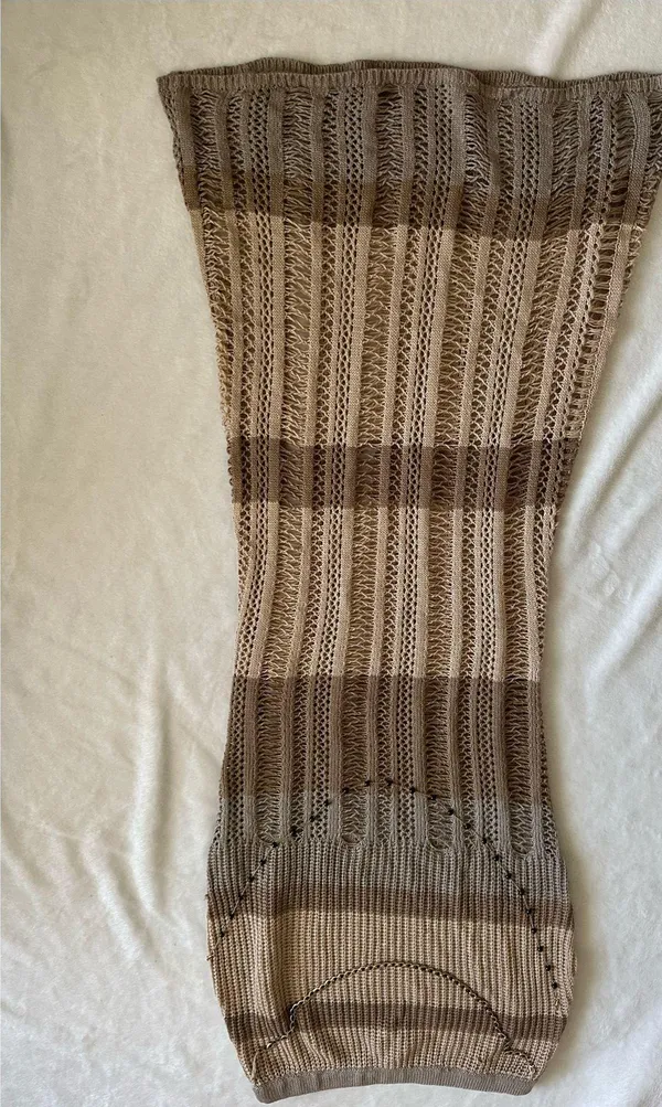 Outcast Clothing Natasha Maxi Skirt Neutral - Image 9