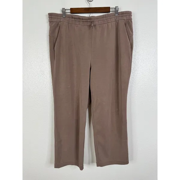 Lululemon Softstreme High-Rise Straight-Leg Cropped Pant Taupetastic 16 LW6BZXS - Image 3