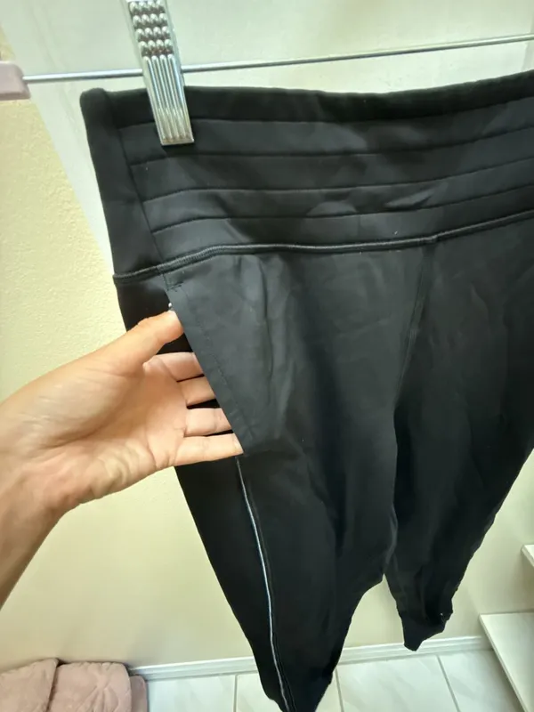Lululemon Women's High-Rise Running Joggers with Zippered Back Pocket, Size 8 - Image 2