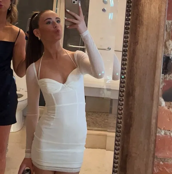 Princess Polly Dress White Mini Dress - Image 2