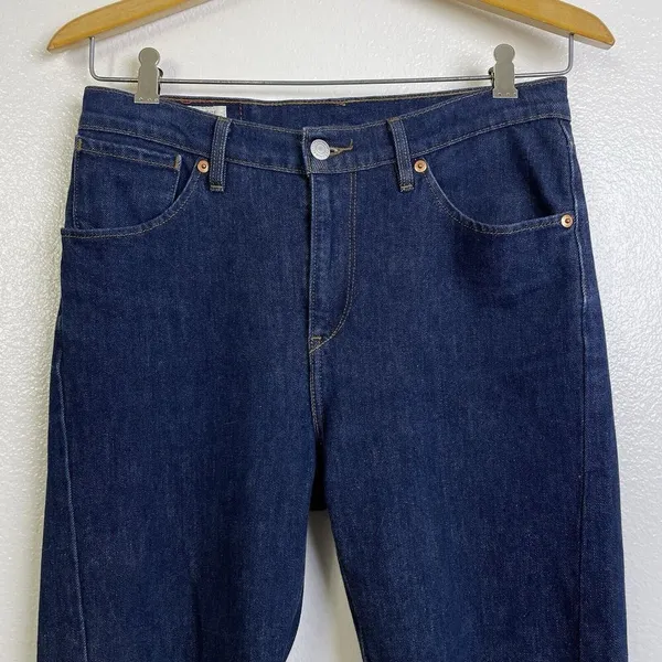 Levis LEJ Re-Issue Slouch Taper Jeans 27 Womens Blue Denim Relaxed Crop Stretch - Image 3