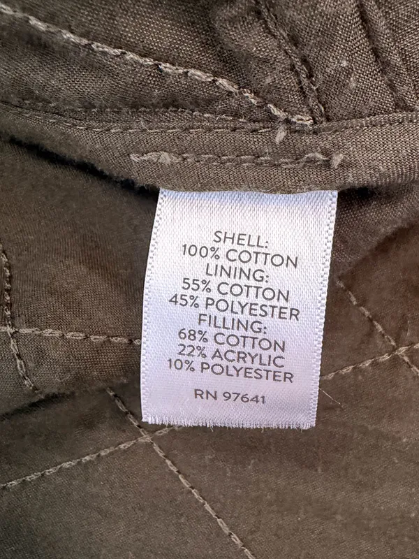 J Jill Corduroy Quilted Jacket Size Large - Image 4