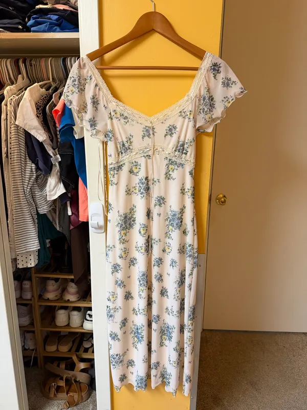 Kirious Floral Midi Dress - Image 2