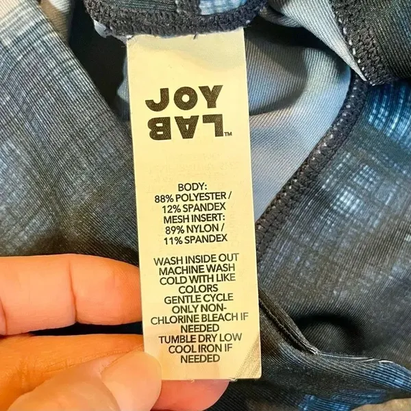 Joy Lab Women’s Blue Athletic Yoga Leggings Large - Image 5