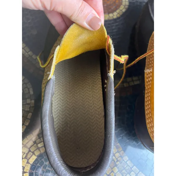 L.L. Bean Maine Hunting Shoe Duck Shoes 10M | Made in USA | Brown Leather Rubber - Image 6
