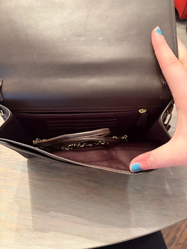Coach Cow Print Crossbody Bag - Image 4