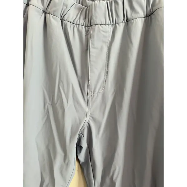 Vuori Performance Pants Women Large Blue Gray Elastic Waist Stretch Trousers - Image 2