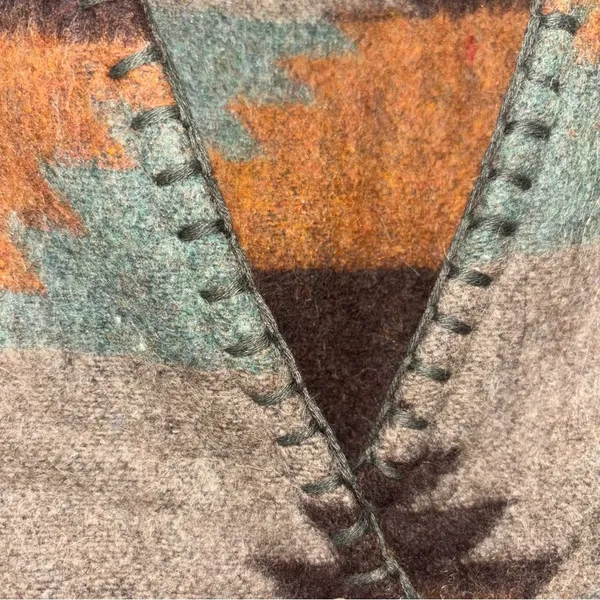At Last & Co. Vintage Wool/Cotton Blend Vest - Image 7
