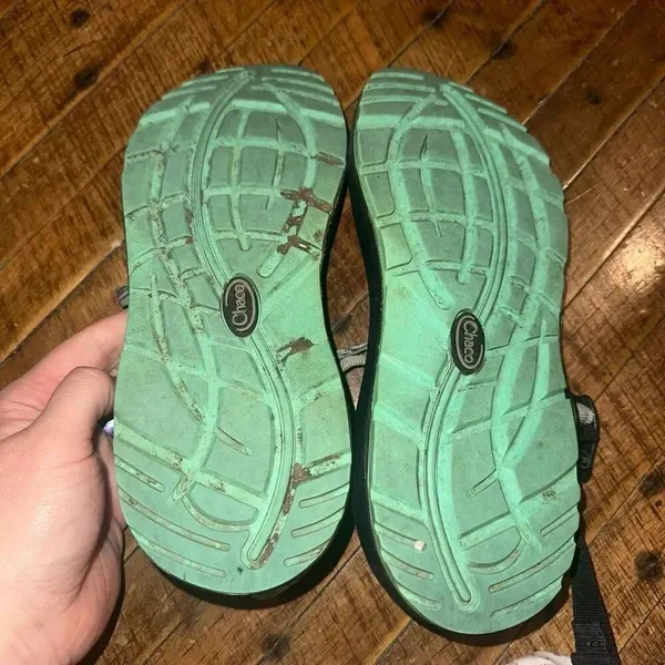 Chaco purple double strap orthotic arch support gorpcore 8 sandals - Image 3