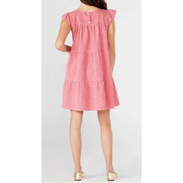 Maxwell and Geraldine The Rose Gingham Mini Dress Sz. XS - Image 2