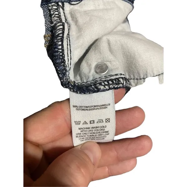 Free people Denim Cut off Distressed‎ jean shorts sz 29 - Image 6