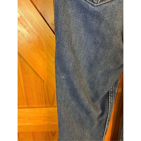 Hollister Ultra High-Rise Mom Crop Jeans Distressed Size 0/24 VTG Stretch (2434) - Image 6