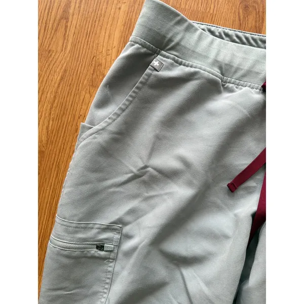 Figs Zamora Jogger Scrub Pant Cement Size XXL - Image 4