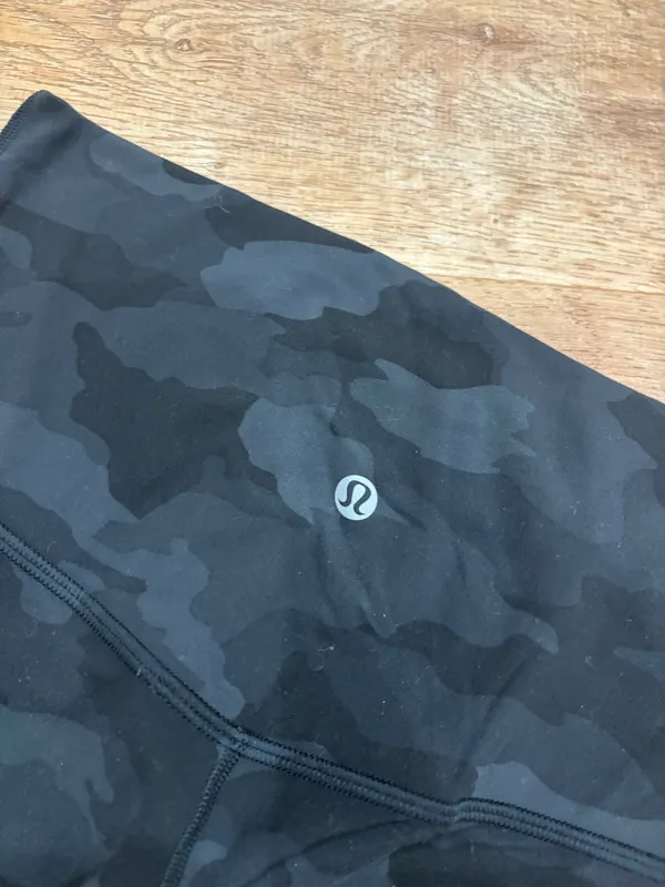 Lululemon Camo Biker Shorts 6" - Image 3