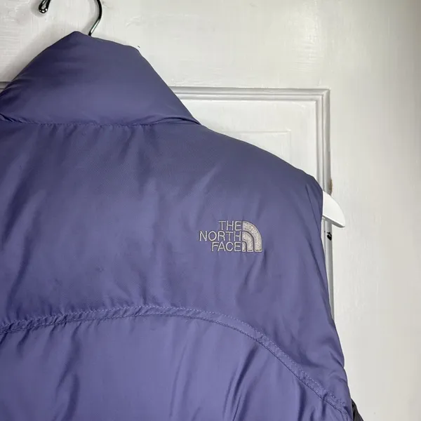 The North Face Women’s Lilac Purple Gilet Puffer Down Jacket Vest W1461 Sz S - Image 9