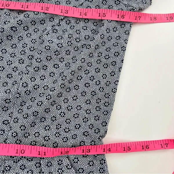 Boden‎ Pheobe Dress in Blue Grey Ditsy Floral Print Size 4 - Image 6