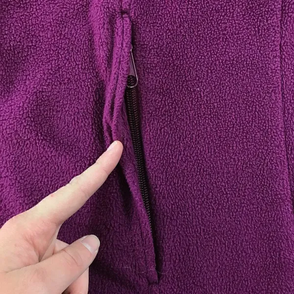 Columbia Women’s Full Zip Fleece Jacket Medium - Image 5