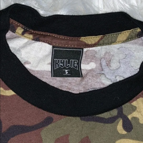 COPY - MOVING SALE! NWOT Kylie shops camo shirt - Image 2