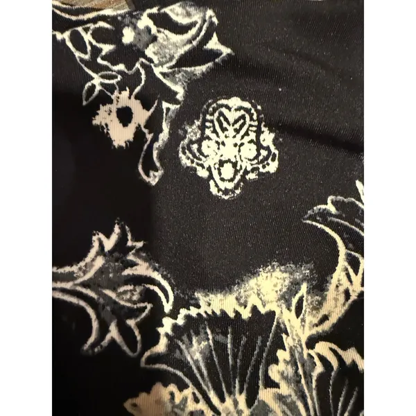Free People Movement Freestyle Sports Bra‎ Black Cream Floral S Yoga Balletcore - Image 8