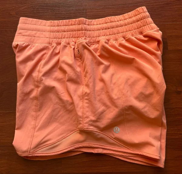 Lululemon Hotty Hot Coral Shorts 4" - Image 3