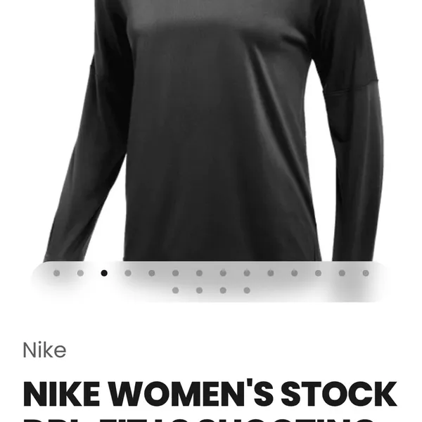 Nike Woman’s Dri fit basketball sports long sleeve shirt - Image 5