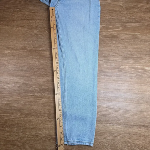 Abercrombie & Fitch The Dad Jeans Women 24 00S Curve Love High Rise Light Wash - Image 5