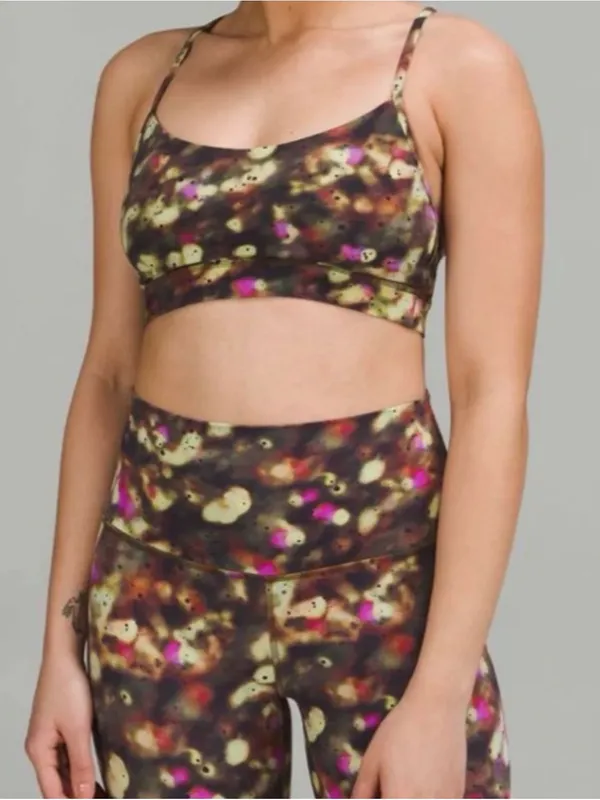 Lululemon Flow Y Nulu Sports Bra Size 4 - Image 2