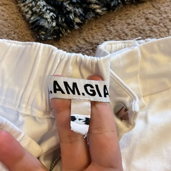 I am Gia high waist white‎ pants xs - Image 5