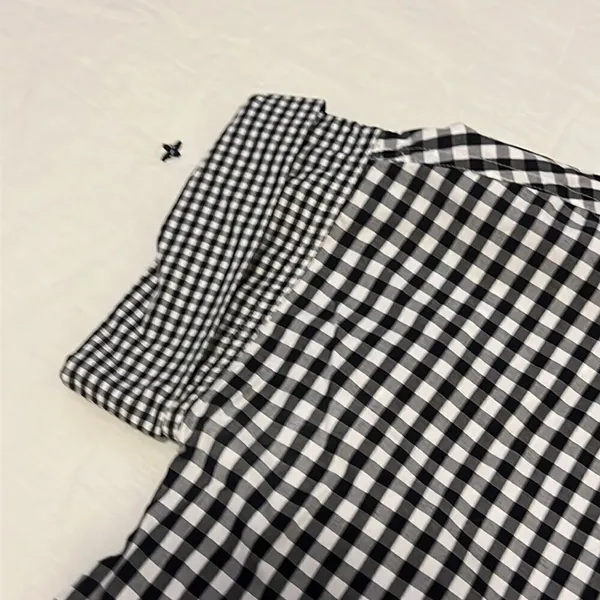 Madewell• Gingham-Play Button-Down Shirt Size S D40‎ - Image 8
