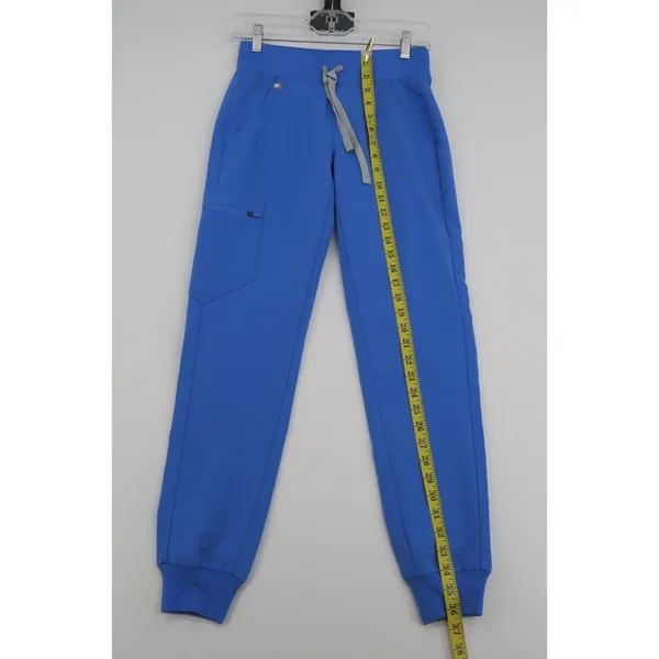 FIGS Zamora Jogger Scrub Pants Royal Blue Technical Collection XXS - Image 9