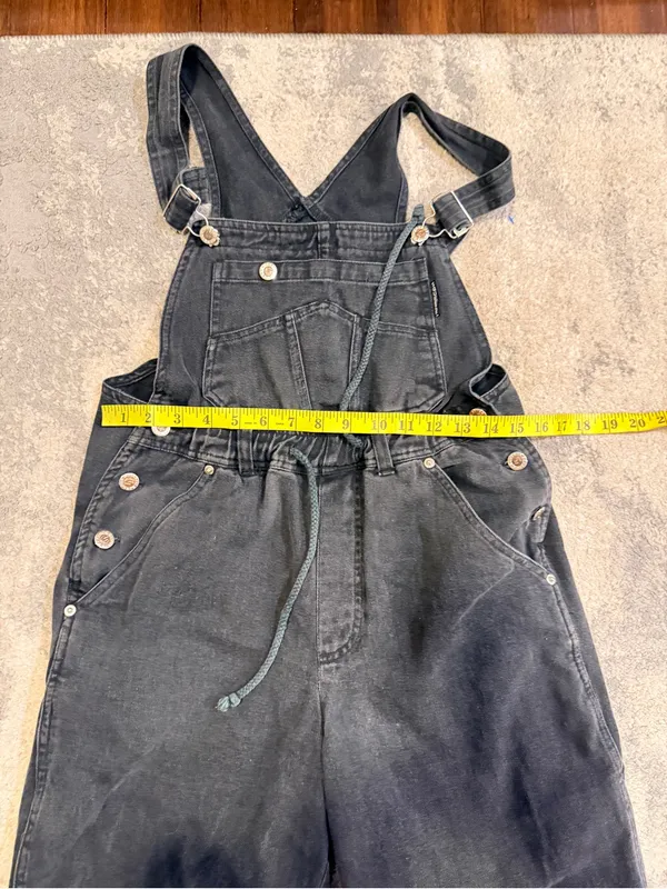 Not So Normal Black Denim Overall Size undefined - Image 5