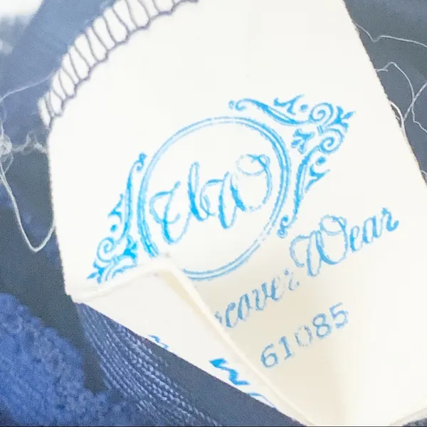 Undercover Wear Size‎ Medium Vintage Blue Lingerie Tank Top - Image 3