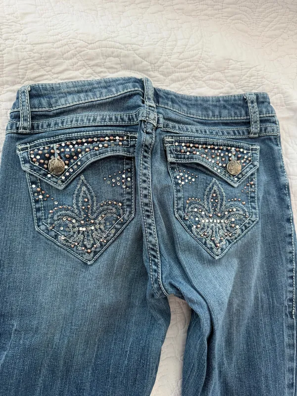 Wrangler Rock 47 low rise bootcut jeans - Image 3