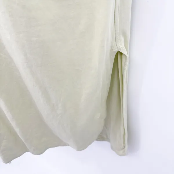Lululemon Women Pima Cotton Open Back Dewy‎ Athleisure Minimalist Midi Dress - Image 5