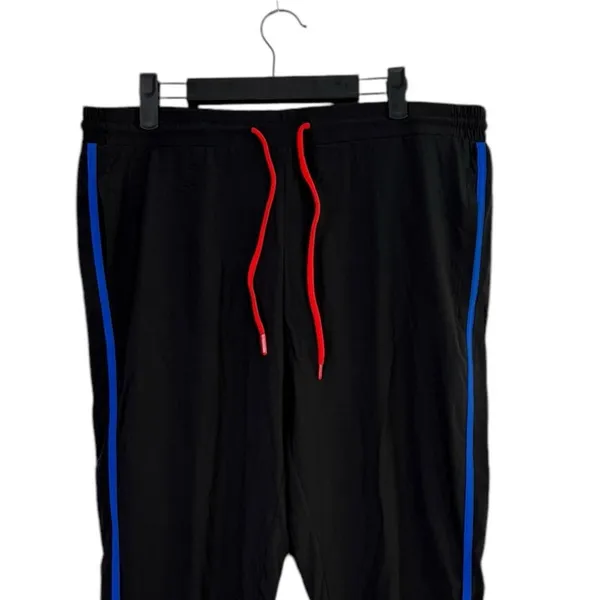 NWT Fabletics Valerie Slouch Jogger Drawstring Waist Contrasting Colors L Black - Image 4