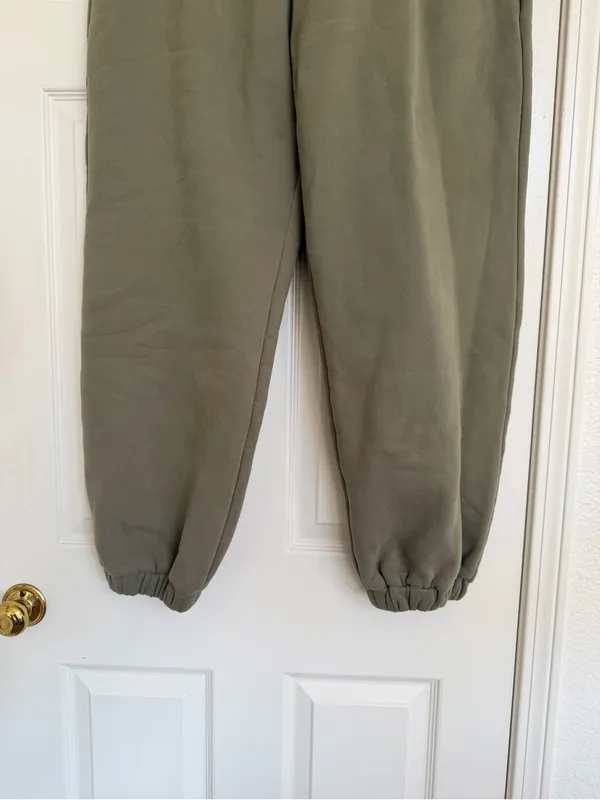 COMFRT‎ Travel Essentials Olive Green Jogger Sweatpants Size XL - Image 3