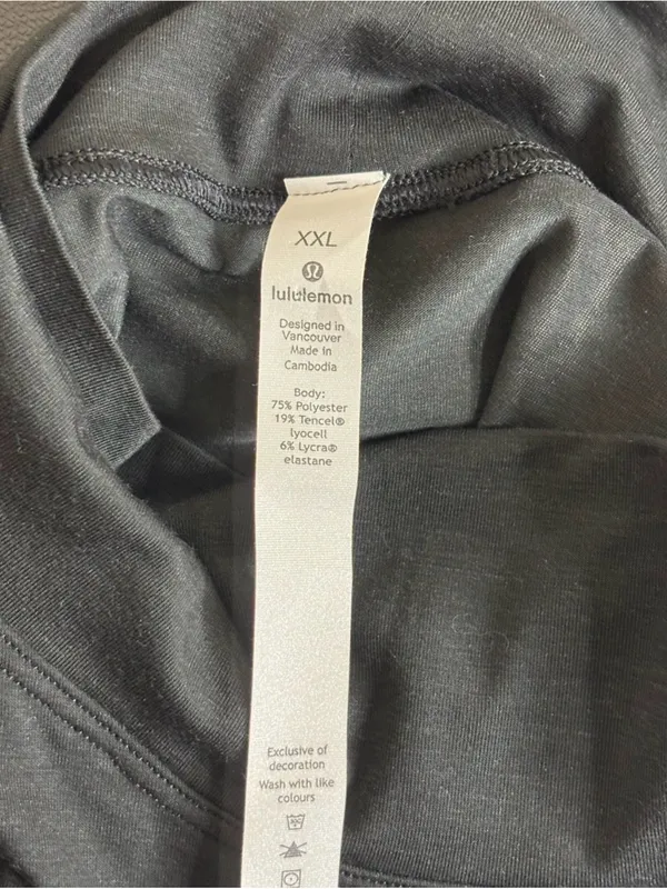 Lululemon See The Horizon Tank Black Size XXL NWOT - Image 4
