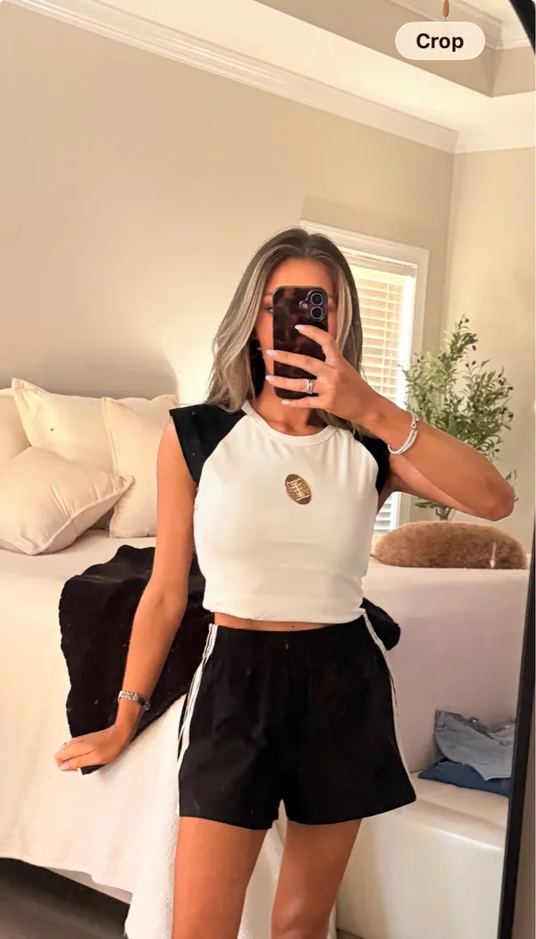 These three football beaded top - Image 2