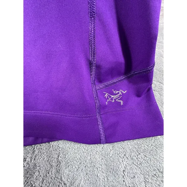 ARCTERYX Purple Running Tee Shirt Top Short Sleeve Women's Medium Base Layer - Image 4