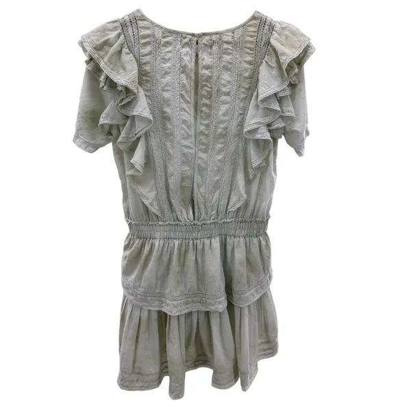 LoveShackFancy Natasha‎ Heritage Mini Dress L Cottagecore Boho Cowgirl Romantic - Image 5