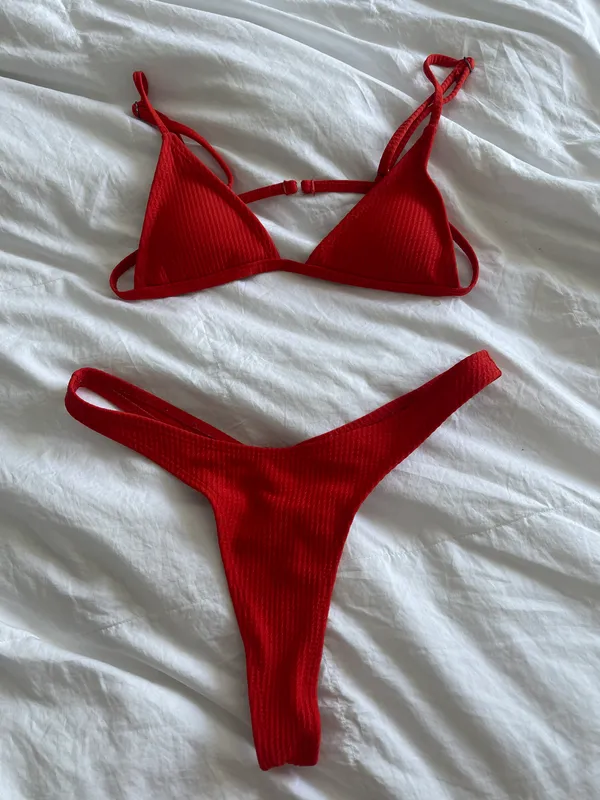 Red Bikini Set - Image 2
