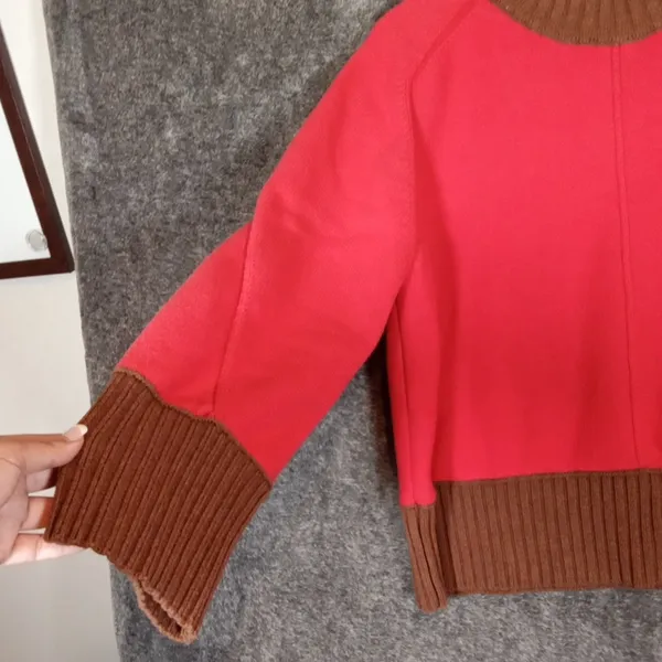 Maeve Anthropologie The Chandler Crew Neck Relaxed Pullover Sweater Sz Meduim - Image 3