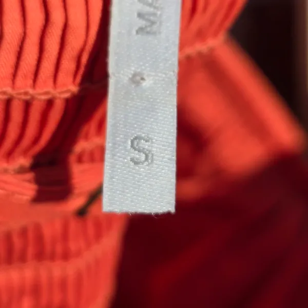 Young Fabulous & Broke Orange Cotton Top S - Image 7
