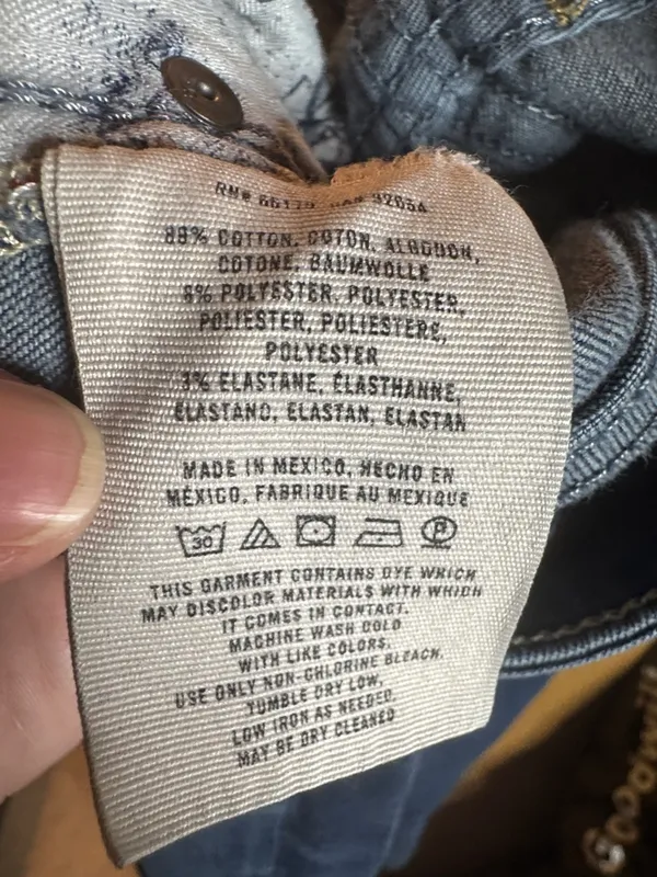 Anthropologie Pilcro & The Letterpress Mid Rise Skinny Jeans Size 26 Medium Wash - Image 10